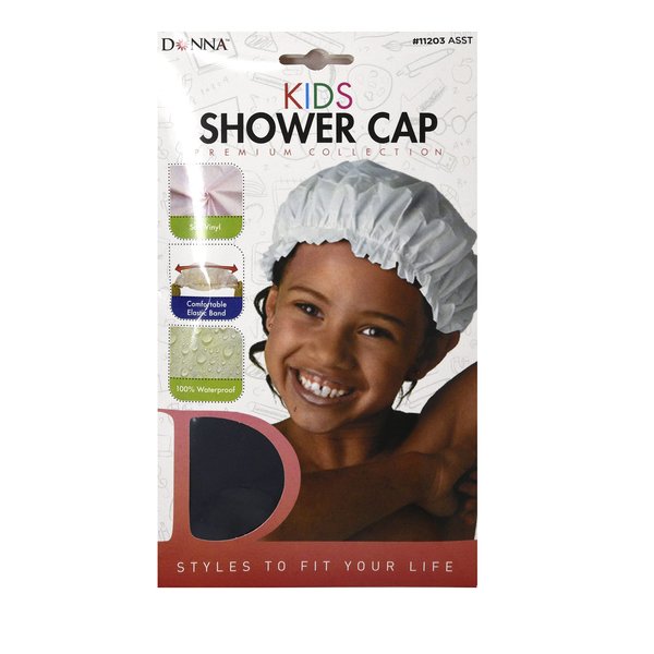 Donna Collection Kids Shower Cap