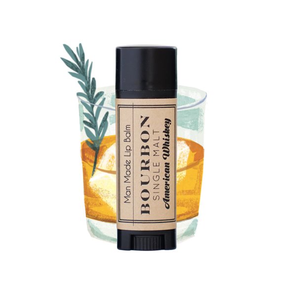 Bourbon Lip Balm - Gifts for Men who have everything - Funny Bourbon gifts for men unique gifts for Dad