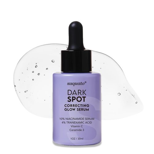 Dark Spot Correcting Glow Serum: Melasma Hyperpigmentation Treatment for Face with Tranexamic Acid Niacinamide - Vitamin C Serum and Dark Spot Remover For Face