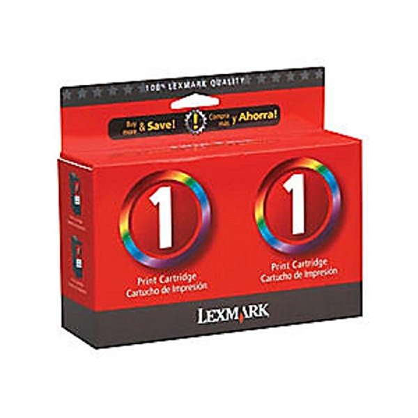 Lexmark 18C0948 1 X2300 X2310 X2330 X2350 X2450 X2470 X3370 X3450 X3470 Z730 Z735 Ink Cartridge (Color, 2-Pack) in Retail Packaging