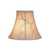 Aspen Creative 30069-2A, Bell Clip-On Chandelier Lamp Shade, Light Gold, 3" Top x 6" Bottom x 5" Slant Height, Set of 2