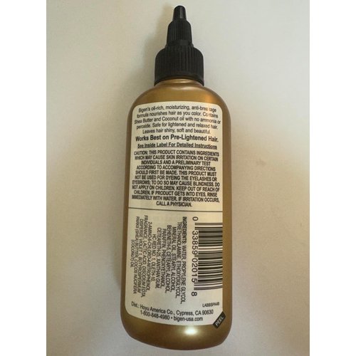 Bigen Semi Permanent Hair Color #A4 Amber, 3 oz (Packs of 3)