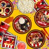 Hollywood Movie Night Birthday Party Supplies Set Plates Napkins Cups Tableware Kit for 16