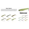 Yum Money Minnow Original Soft Plastic Minnow Swim-Bait Paddle-Tail Fishing Lure, Hitch, 5'
