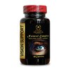 Eye and Vision Health for Men & Women - VISION SUPPORT NATURAL COMPLEX - Vegan Eye Vitamins Supplement, vision formula with lutein, Supports Vision Health, antioxidants supplement - 1 Bottle