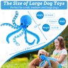 Jeefome Large Squeaky Dog Toys：Plush Dog Toys with Soft Fabric for Small, Medium and Large Dogs-Octopus Stuffed Dog Toys to Keep Them Busy
