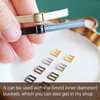5mm/0.2" Leather Straps with Sewing Thread, Mini Doll Belt Straps, in 13 Colors, Doll Belt, Doll Sewing Craft Supplies, Pre-Cut to 46cm/18"