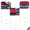 The Best Card Company 10 Assorted Thank You Notes Box Set 4 x 5.12 Inch with Envelopes (10 Designs, 1 Each) CAR AND GRILLE: 10 Assorted Thank You Note Cards w/Matching Envelopes. M2120