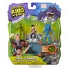 The Last Kids On Earth Toys Jack Action Figure 2.5" - Hero Pack Playset with 2 Zombies & Disk Launcher