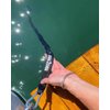 Marine Boat Anchor Bungee Line 10' Long, Made in America by Boat Lines & Dock Ties LLC (Black, 10 Feet)