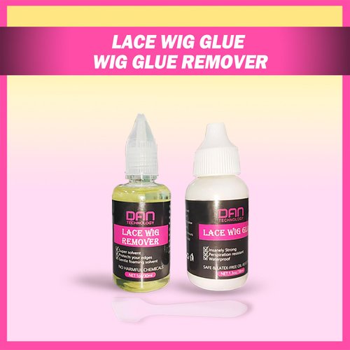 DAN Technology wig installation kit,lace wig kit,wig glue kit,wig glue,Wig Glue Remover,Hair Wax Stick,Edge Control, wig cap,Rat Tail Comb,Lace Melting Band,Hair Edge Brush,Alligator Hair Clips…