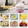 VIGIND Egg Cooker,350W Rapid Electric Egg Maker,Egg Steamer,Egg Boiler,Egg Cookers With Automatic Shut Off,14 Egg Capacity Double-Layer Lazy Egg Boiler,Multifunction Heated Milk,Heated Food