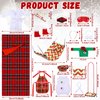 Glimin 1 Set Christmas Elf Doll Accessories Kits 2024 Includes Apron Chef Hat Hammock Swing Sleeping Bag Bathrobe Sweater Dress Headwear Scarf Ear Muffs Eye Mask Glasses Shoes for Elf Doll(Reindeer)