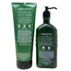 Generic Bath and Body Work Aromatherapy Stress Relief EUCALYPTUS + SPEARMINT Body Wash and Body Lotion Set - Full Size, Green