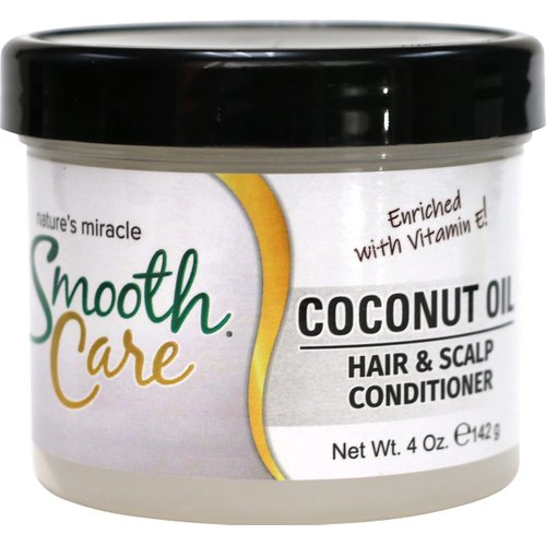 Smooth Care Coconut Oil Hair & Scalp Conditioner 4 oz (Pack of 3)