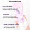 TIAM Snail&Azulene Low pH Cleanser, Gel Facial Cleanser, Snail Secretion Filtrate, pH Balancing, Anti Acne, Breakouts Treatment, Sensitive Skin, 6.76 Fl.Oz