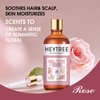 HEYTREE Rose Essential Oil - Hydrating and Romantic Aromatherapy Oil for Relaxation, Skin Nourishment, and Hair Care,Massage,Bath-100ml