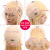 Yifute 613 Lace Front Wig Human Hair 13x6 Transparent Lace Body Wave Blonde Lace Front Wigs Human Hair 12A 613 HD Lace Frontal Wig 150% Density Pre Plucked with Baby Hair 20inch