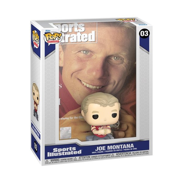 Funko Pop! NFL Cover: Sports Illustrated - Joe Montana
