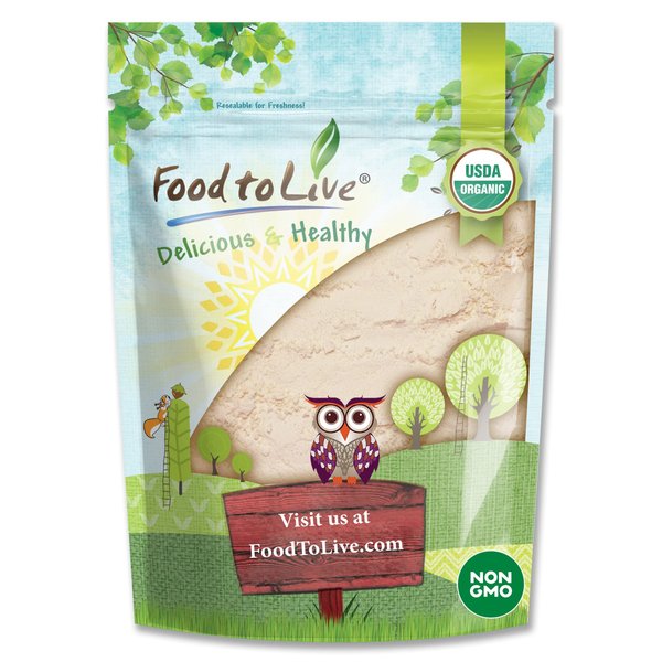 Organic Coconut Flour, 8 Ounces – Non-GMO, Kosher, Raw, Vegan, Unsweetened, Unrefined, Unsulfured Fine Powder, Bulk, Great for Baking