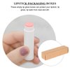EXCEART 50Pcs Kraft Paper Lipstick Boxes, Essential Oil Packaging Boxes, DIY Supplies Beauty Accessories Makeup Organzier Tube Storage Lip Gloss Boxes