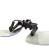 Gudzws Clip On Blue Light Filter Blocking Glass Clips Computer Relief Anti-glare Unisex