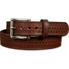 Bullhide Belts Mens Leather Belt for Casual Dress, 1.50" Wide 1.50" Wide, Brown, 54 Inches