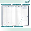 Quo Vadis 2026 Refill for Minister - Weekly/Monthly Planner - 12 Months, Jan. to Dec. - 6 1/4 x 9 3/8" - Time Management Appointment Organizer