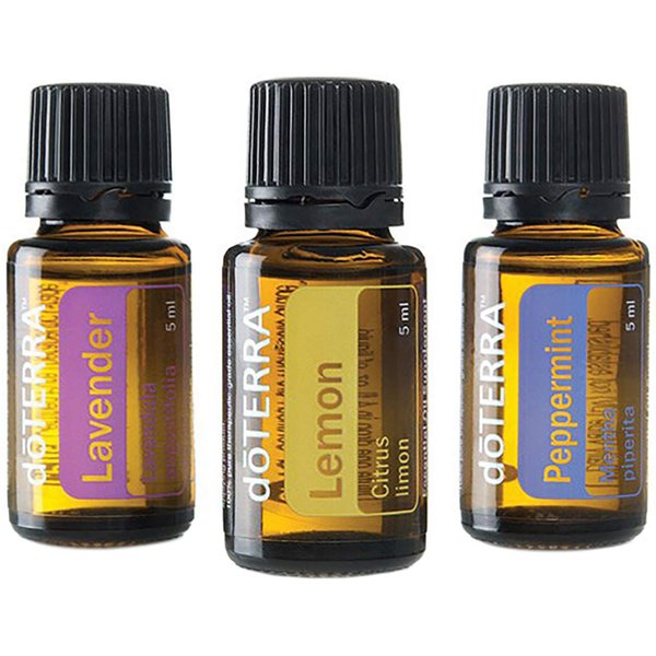 doTERRA - Beginner's Trio Essential Oils - Lavender, Lemon, and Peppermint