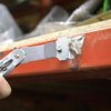 Performance Tool W749 3-Position Folding Utility Knife with Retractable Blade for Compact Storage - Uses Standard Single Edge Razor Blades
