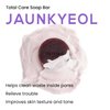 JAUNKYEOL Oriental Heritage Essence Pack Natural Herbal No Artificial Clean Facial Pore Moisturizing Hydrating Soap Bar 100g