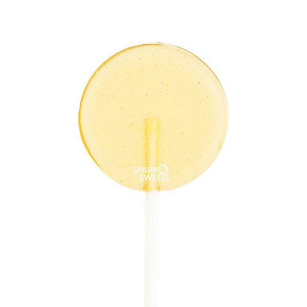 Natural Honey Lollipops, 18 Pieces, No Artificial Ingredients, No Corn Syrup, 0.75 Pound, Sparko Sweets