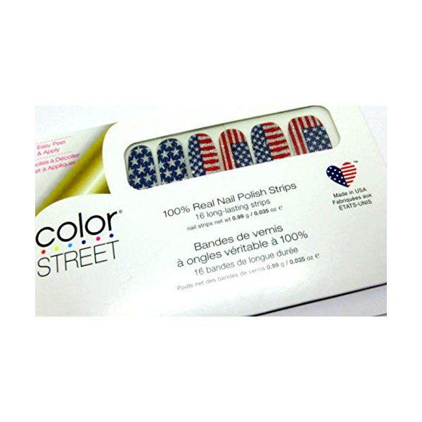 Color Street Nail Polish Strips Flagtime Gal