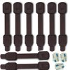 Child Safety Cabinet Locks for Baby Proof,Child Proof Safety Locks for Cabinets,Drawers,Cupboard,Oven,Fridge(Brown Cabinet Locks-8Packs)…