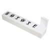 XXL AM - PM Weekly Pill Organizer - Braille