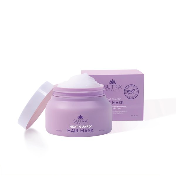 SUTRA Heat Guard® Hair Mask - Smooths and Defrizzes, Hydration and Hyaluronic Acid Infusion to Elevate Your Hair with Superior Hydration and Protect Hair from Heat