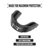 2 Pack Nxtrnd Rush Mouth Guard Sports, Professional Mouthguards for Boxing, Jiu Jitsu, MMA, Wrestling, Football, Lacrosse, and All Sports, Fits Adults, Youth, and Kids 11+ (B&W)