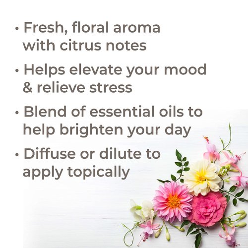 Plant Therapy Bouquet Essential Oil Blend 10 mL (1/3 oz) 100% Pure, Undiluted, Therapeutic Grade