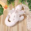 Dragon Stuffed Animal Plush Toy Cute Dragon Plush Toys with Wings Soft Cartoon Flying Dragon Pillow Plushies Doll Gifts for Baby Kids Boys Girls (White, 23.62 inch)