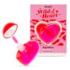 MAD Beauty Wild at Heart Lip Gloss | Shimmering Heart-Shaped Packaging | Wild Cherry Scent | Cruelty-Free | Gift for Beauty Lovers