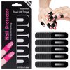 Beaupretty 100 Sheets Nail Protector Stickers Nail Protector Cover U-Shape Tape for Gel Polish Fingers