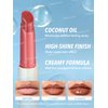 SHEGLAM PoutPerfect Moisturizing Solid Lip Gloss Non Sticky Lipstick with Coconut Oil - Sepia Kiss