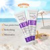 Sport Sunscreen SPF 100, Sun Screen Protector for Face and Body, High SPF 100 Face Sunscreen, Sun Screen Protector for Face, Sunscreen Moisturizer with Road Spectrum, 80ML