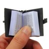 AMOR PRESENT FREESOOTH Bible Keychain, 12 PCS Miniature Real Bible Key Chains Handbag Pendant Xmas Gift with Magnifying Glass