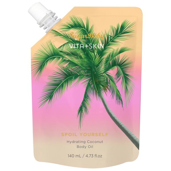 SugarBaby Vita Skin Spoil Yourself Hydrating Coconut Body Oil, 4.73 Fl. Ounce