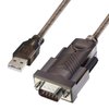 USB to RS232 Adapter with FTDI Chipset: 6ft USB 2.0 Male to RS232 Female DB9 Serial Converter Cable for Cashier Register, Modem, Scanner, Digital Cameras, CNC 6 Feet