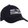 Ann Arbor T-shirt Co. Duct Tape Technician | Funny Mechanic Contractor Fixit Handyman Dad Grandpa Baseball Joke Hat Black