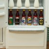 SAMCAMI Dollhouse Furniture Toy Refrigerator - Doll House Furniture Toys for Dollhouse Kitchen - Miniature Dollhouse Furniture 1 12 Scale Incl Toy Fridge, Beer and Other Dollhouse Accessories (White)