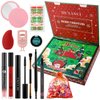 Makeup Advent Calendar 2024, DE'LANCI Christmas Surprise Makeup Gift Kit for Women,12 Days Christmas Countdown Calendar Beauty Box for Teens Girls, Xmas Cosmetic Starter Mystery Box, Cruelty Free
