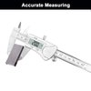 NORTOOLS Digital Caliper Measuring Tool,150mm/ 6” Stainless Steel IP54 Waterproof Electronic Micrometer Caliper with Large LCD Display for Jewelers, Woodworkers